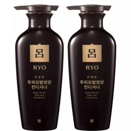 Ryo Jinseongbo 려 진생보 린스 두피 모발 영양 탈모 컨디셔너 (중건성 두피용) 400ml x2개 Rye Jinshengbo Rins Scalp and Hair Nutrient Anti-Hair Loss Conditioner (For Dry Scalp) 400ml x2