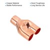 PATIKIL 1/2" x 1/2" x 1/2" ID Tee Tee Y
