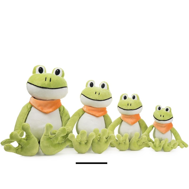 Schaffer 5732 Cuddly Toy Frog Quark Size M 26 cm