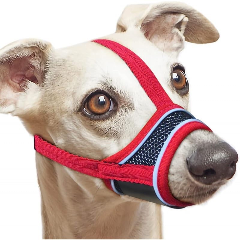 Dog Muzzle for Small Dogs – Soft Air Mesh Muzzle