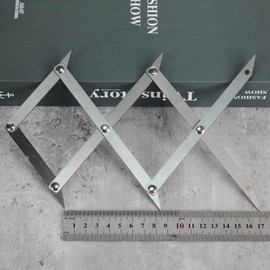 Picket Master Pro 3 Point Center Finder for Precise Measurements, Stainless Steel Center Finder Tool for Woodworking Isometric Point Measurements, Isometric Dividers, Isometric Layout Tools