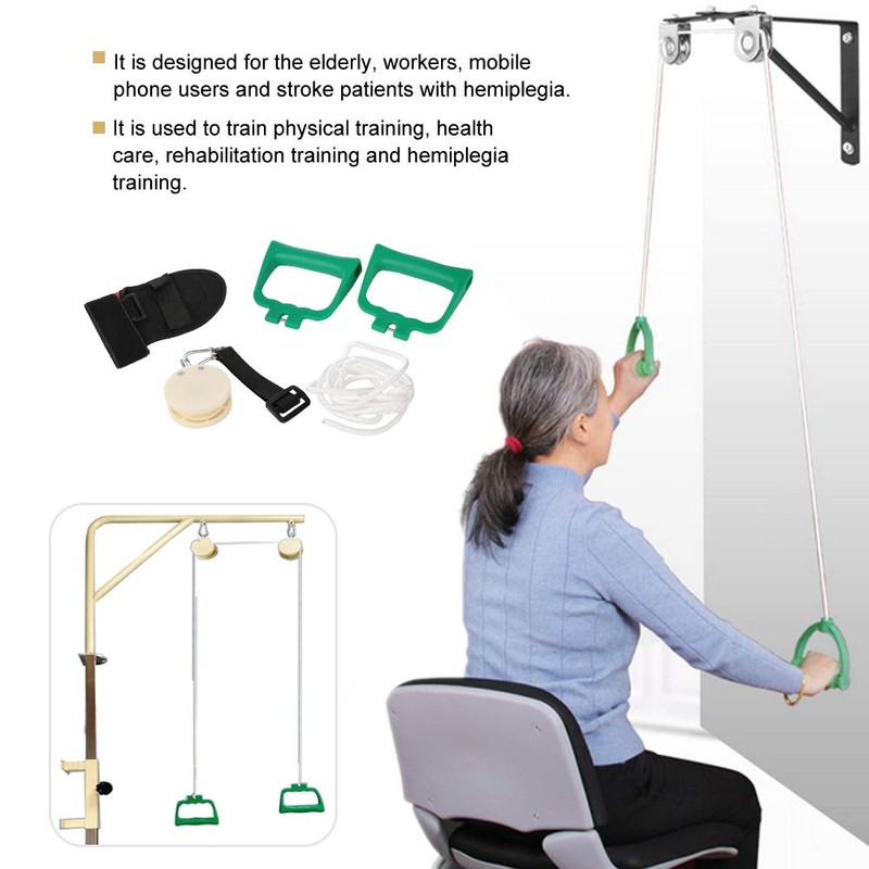Shoulder Trainer, Physiotherapy Pulley, Shoulder Arm Training Device, Back Trainer,