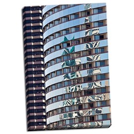 Gango Home DÃ©cor San Diego Reflections I, Fine Art Photograph by: Kathy Mahan; One 24x36in Hand-Stretched Canvas