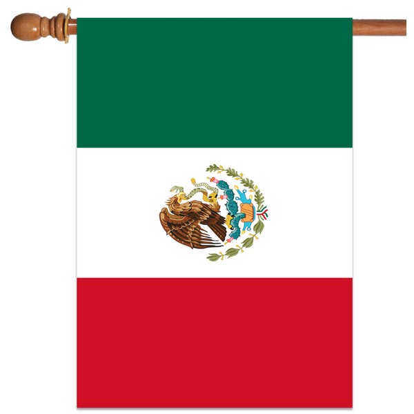 Toland Flag of Mexico 28x40 National Mexican Country House Flag
