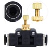 8mm Pneumatic Valve Regulator Hose T Shape Air Flow Regulator