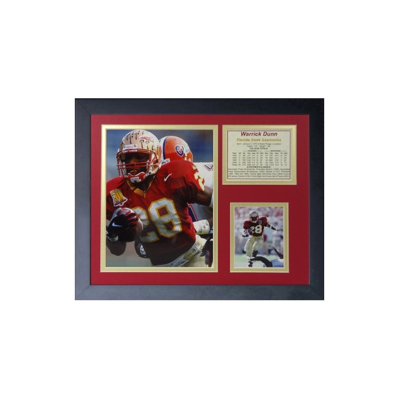 Warrick Dunn - Florida State 11" x 14" Framed Photo