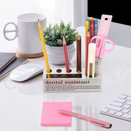 YODOCAMP Dental Assistant Gift Pen and Pencil Holder - Appreciation Gift for Dental Assistants, Thank You Desk Organizer for Healthcare Professionals TZC122