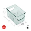 Copco Small Storage Bin, for Kitchen, Fridge, Pantry, Laundry, and