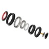 Cocoarm CNC ZS44/ZS56 Aluminium -Legierungsrad Bike Doppelzzwecke Außenverjüngungs -Headset Lager,