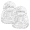 SEWACC Fruit Shaping Molds Pcs Adorable Buddha Mold Pc Material
