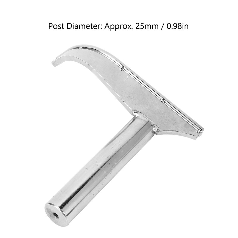 J Curved Lathe Tool Rest, 1 Inch 25mm Post Hardened