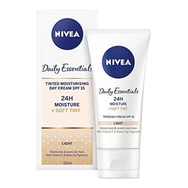 3 x NIVEA® Daily Essentials Tinted Moisturising Day Cream Natural SPF 8 50ml