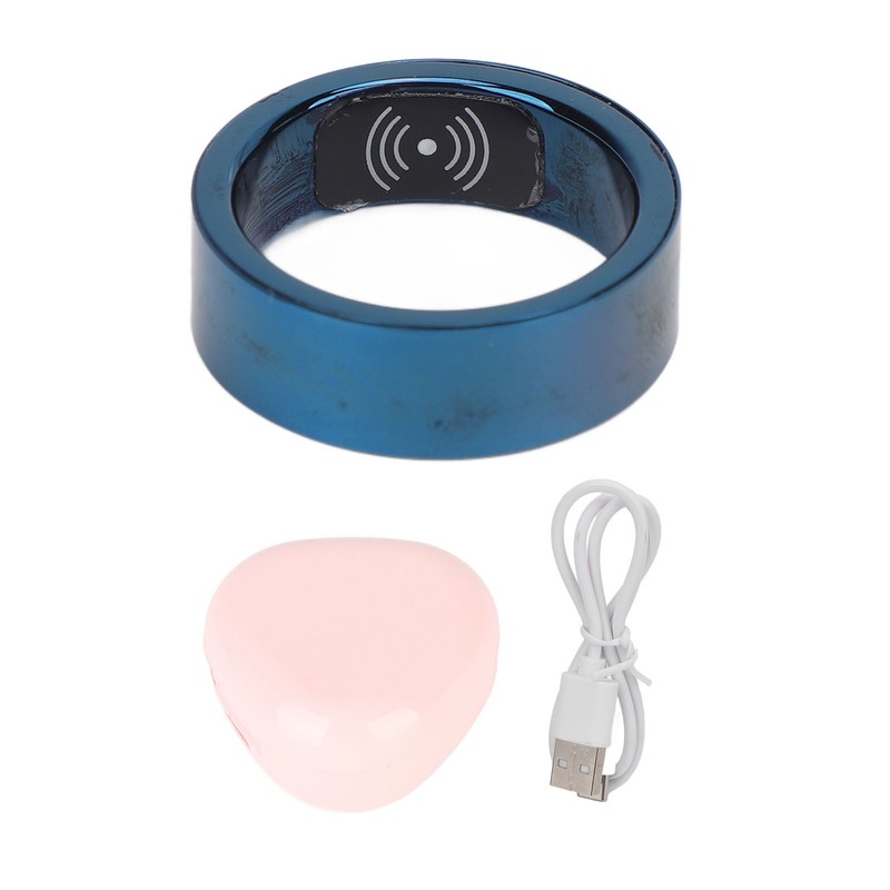 Smart Ring Sleep Fitness Tracker Pedometer Waterproof Exquisite Vibration Alert