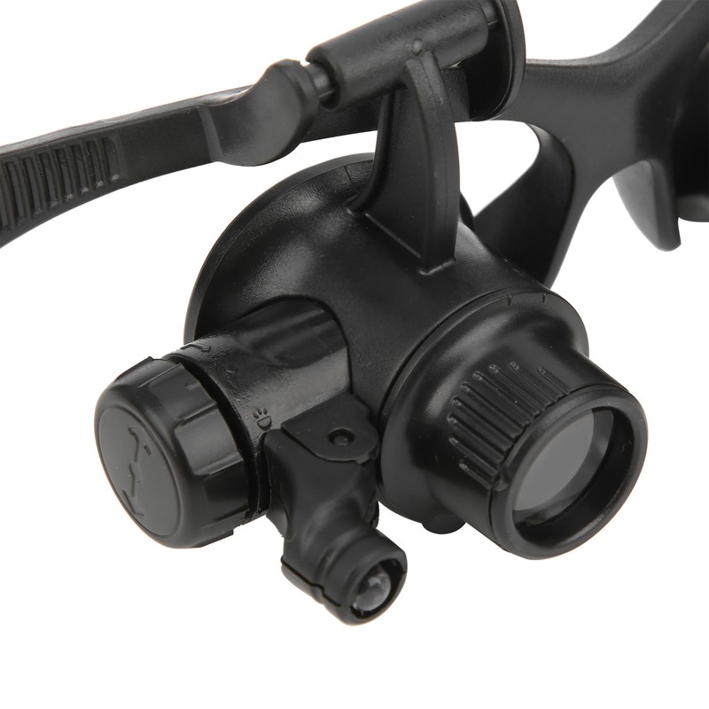 Jewelry Magnifying Glass with 2 LED Light 8 Interchangeable Lens