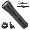 Motorcycle Helmet Camera 1080P HD Sports Action Camera Flashlight Shaped