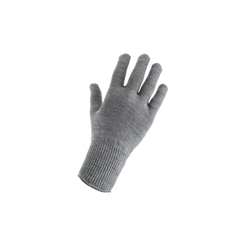 EDZ Merino Wool Thermal Liner Gloves - Grey S