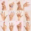 Gold Finger Gel Glam Design Nail Press On Nail Kit