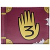 Gravity Falls Mystery Shack Secret Journal 3 Wallet Bi-Fold ID