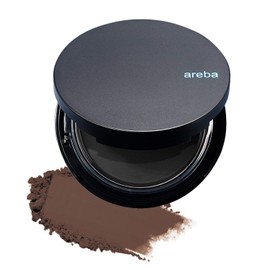 Aleva Hair Foundation, Thin Hair, Hide Gray Hair, Retouch, Unisex, Waterproof, 0.5 oz (14 g) (Natural Brown)