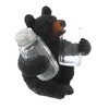 The Bridge Collection Black Bear Salt And Pepper Shaker Set