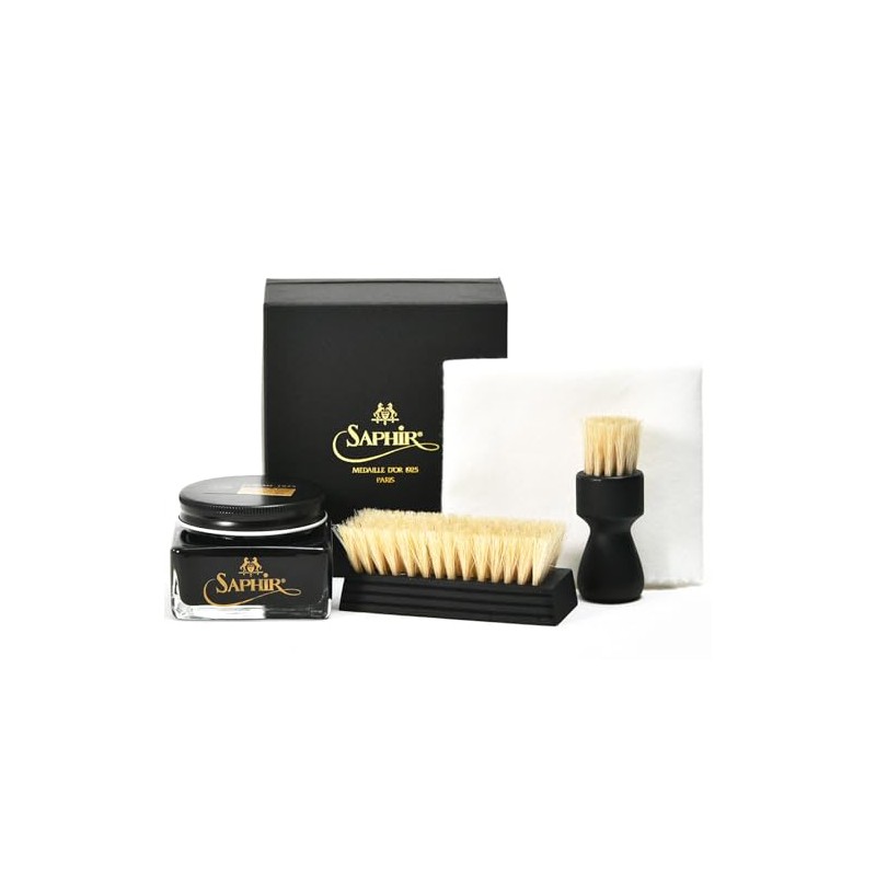 Safir Shoe Polishing Set, Creme 1925 Set, Trial Kit, Shoe