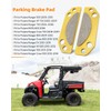 Parking Brake Pad Kit with Shims Springs Fit for Polaris