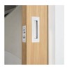 Fihatokus 4 Inch Pocket Door Edge Pull, 304 Stainless Steel
