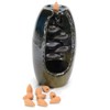 Generic Ceramic Incense Holder with Waterfall Reverse-running; 10 Cones