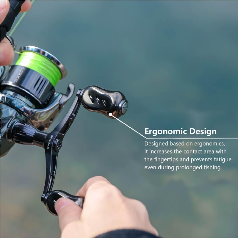 Gomexus Power Knob Compatible with Shimano Daiwa Spinning Reel Handle