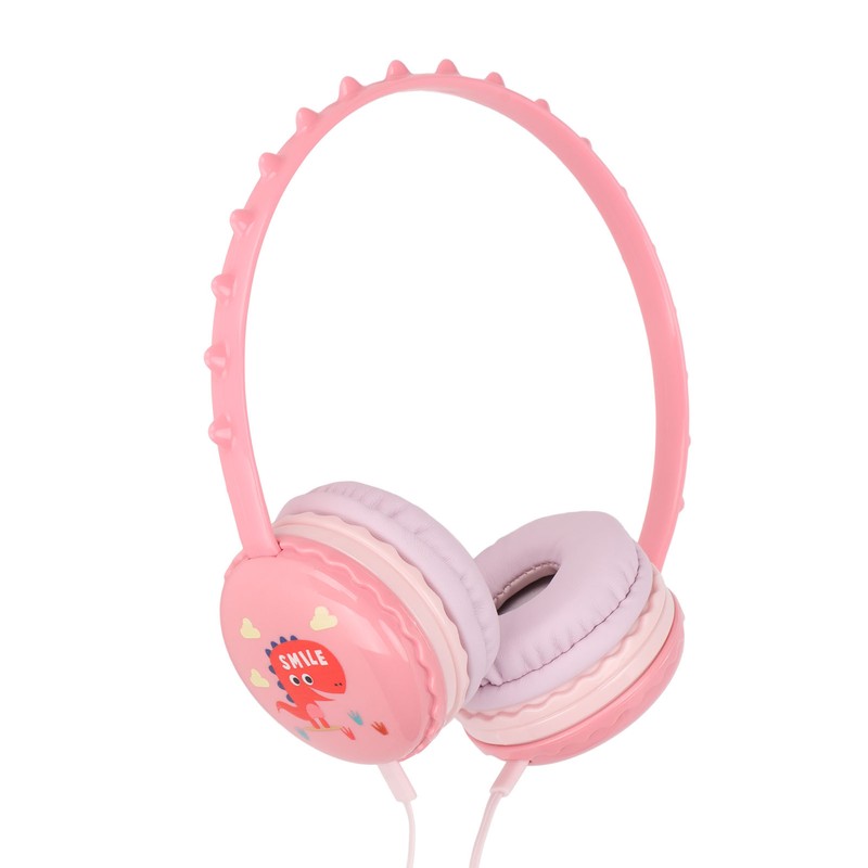Kids Wired Headphone 3.5mm Jack Stereo Adjustable Headband Cute Child