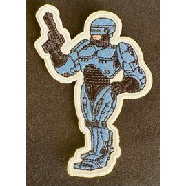 ROBOCOP embroidered figure patch action emblem badge military Cop police officer