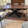 FUSHIAIPTC 30 Inch Metal Table Legs, Heavy Duty Desk Legs