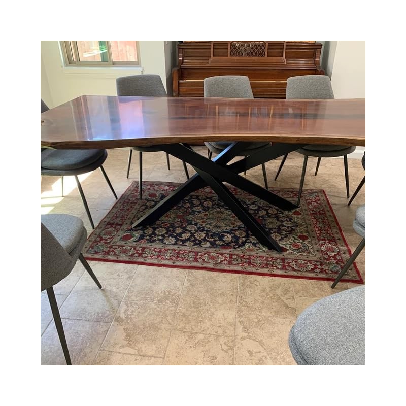 FUSHIAIPTC 30 Inch Metal Table Legs, Heavy Duty Desk Legs