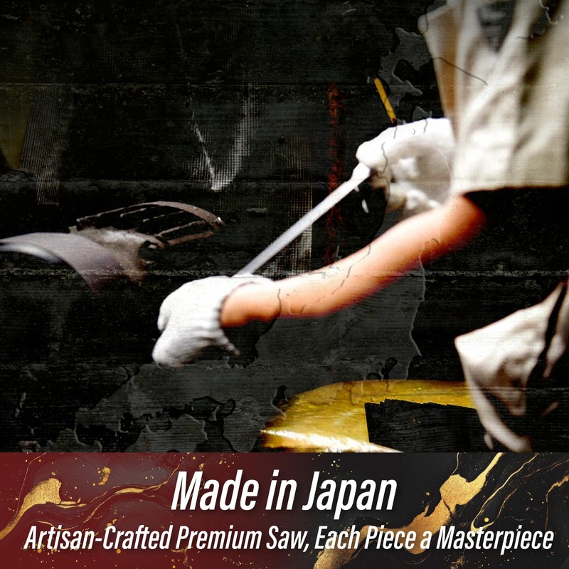 SUIZAN Small Hand Saw 5" Flush Cut Blade - Compact