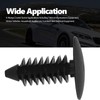 100 Pcs Plastic Automotive Rivets Push In Rivet Bumper Door