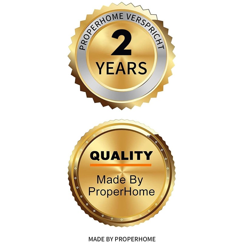 ProPerhome HS01 6 Way Pressure Boosting Hand Held Shower Head