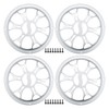 X AUTOHAUX 6" Car Speaker Grills Cover Round with Screws