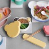 Tak KIDS DISH lunch cutlery set, orange JTN-0152-OR