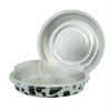 MYStar Set of 12, 6" Round Shape Non-stick Aluminum Baking