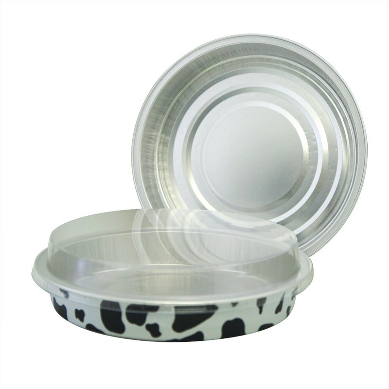 MYStar Set of 12, 6" Round Shape Non-stick Aluminum Baking