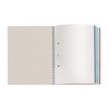 Miquelrius A5 Notebook Extra Strong Cover 4 Coloured Strips 120