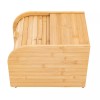 10kg Bamboo Rice Storage Container With Lid Rectangular Rice Storage