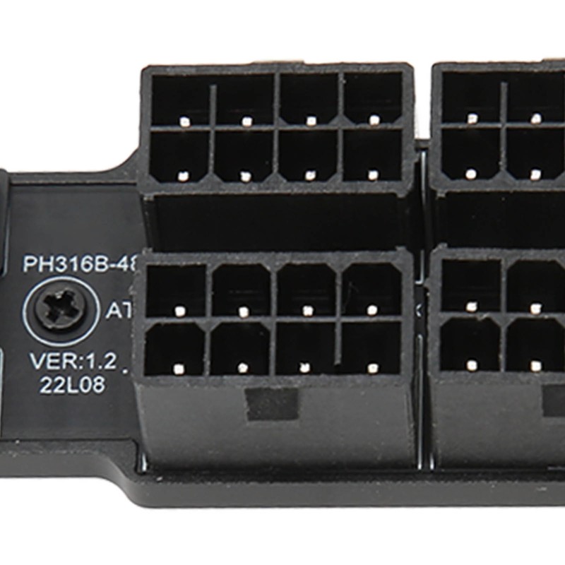 ATX 4 8P Up Angled Adapter 32P To 16P 600W