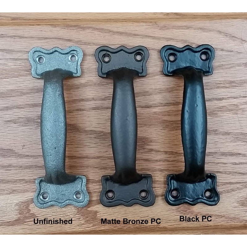 Barn Door Handle, Yesteryear Nostalgic Style Door Pull - Matte