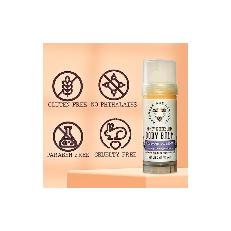 Savannah Bee Company Bálsamo corporal de lavanda de Savannah Bee