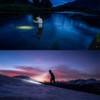 LED Headlamp USB Rechargeable Head Light Flashlight for Outdoor Camping