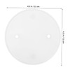 jojofuny Electrical Cover Plate Round Ceiling Hole Cover Plastic Flat