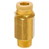 Control Devices VR38-100 VR Series Brass Vacuum Relief Valve, 0-30" Hg Vacuum Range, 3/8" Male NPT