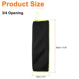 Sourcing Map 2pcs Green Oxford Cloth Wet Umbrella Storage Bags with Microfiber Inner, Waterproof Portable Compact Cases for Folding Travel Umbrellas