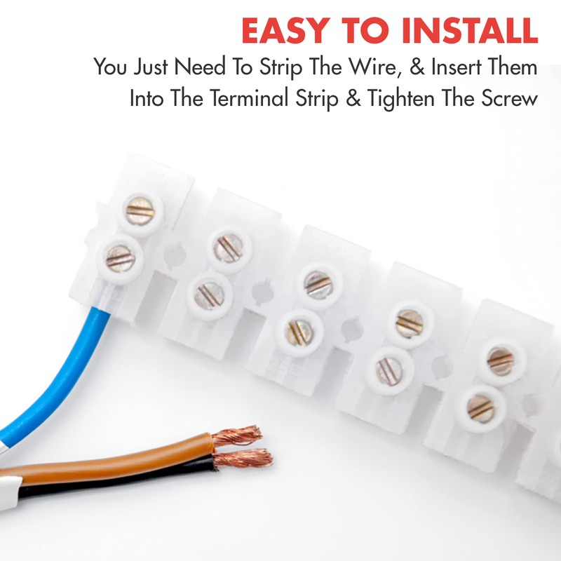 KafTon Connector Strips (Set of 12-5,10,15,30 Amp)